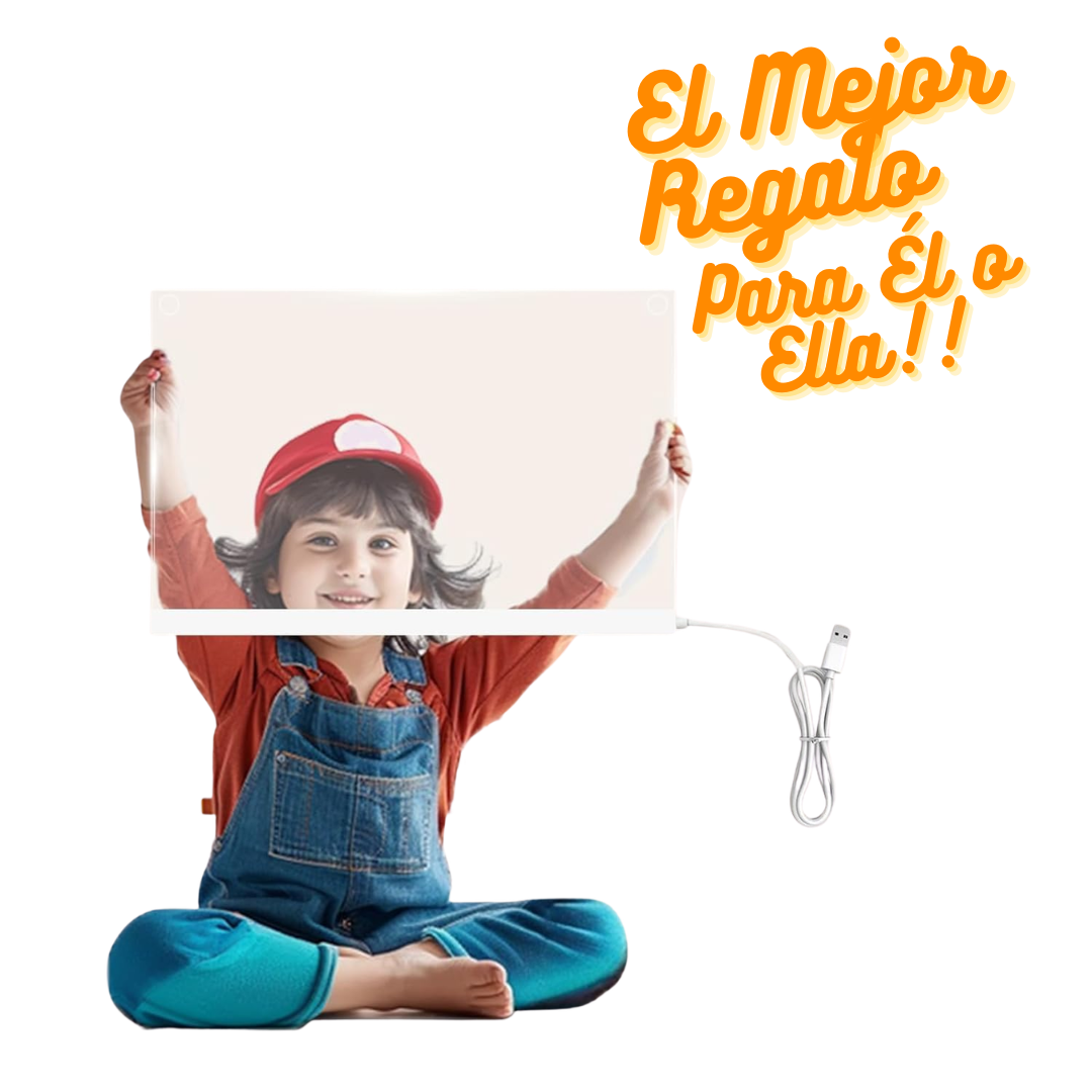 Pizarra Mágica De Silicona Con 7 Colores Para Niños